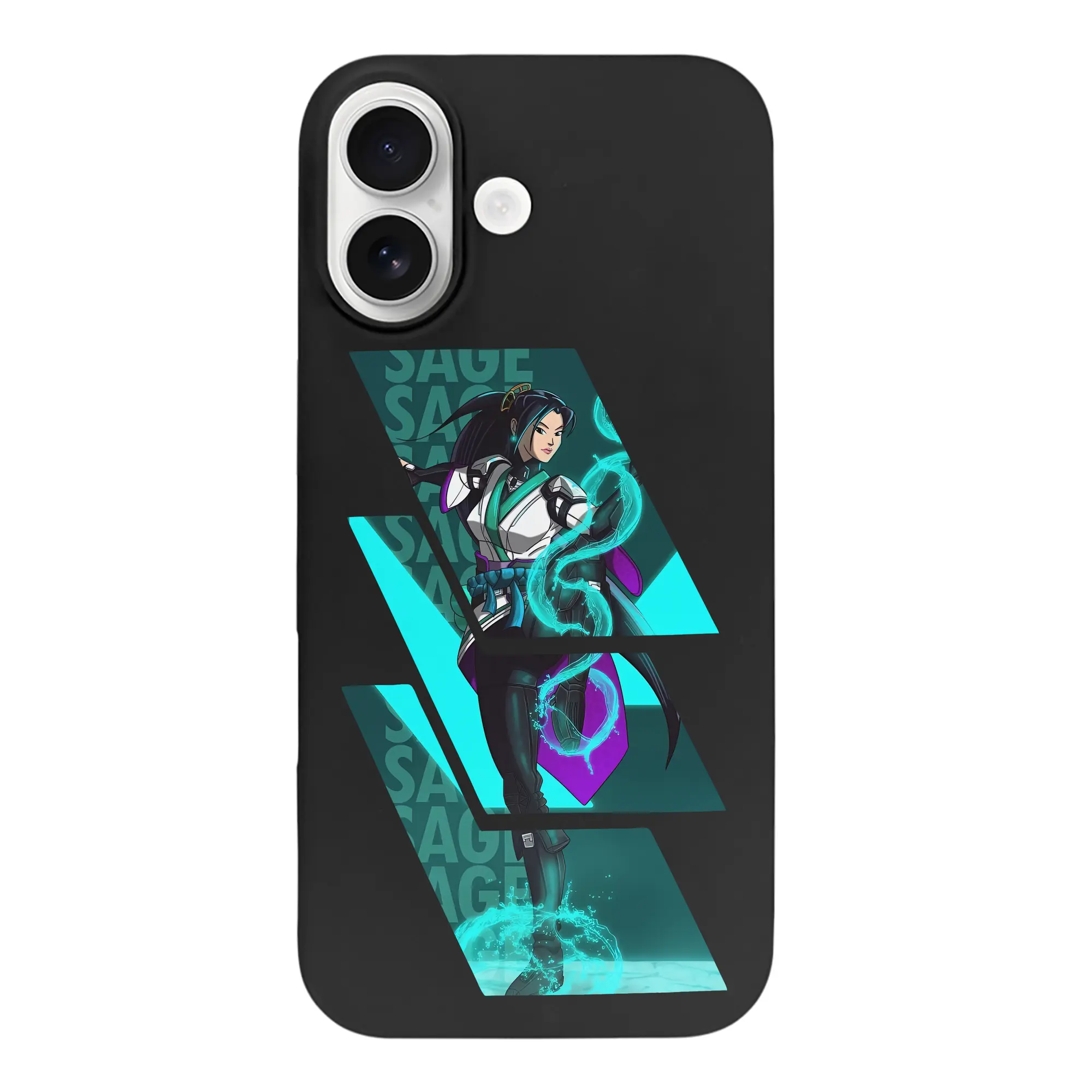 VALORANT グッズ,セージ - iPhone 17 シリーズ シリコンケース 薄型 耐衝撃 指紋防止 ソフトタッチカバー 精密フィット 傷防止 保護ケース iPhone 17/17 Air/17 Pro/17 Pro Max 対応